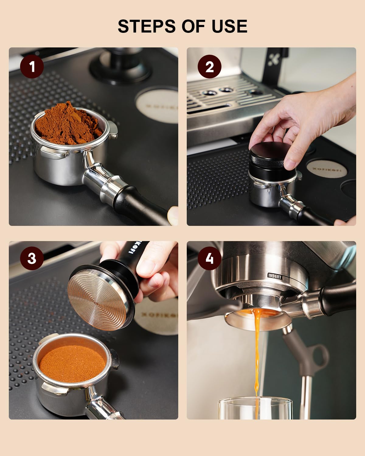 54mm ボトムレス ネイキッド ポルタフィルター Amazon | 54mm ボトムレス ポルタフィルター Breville対応